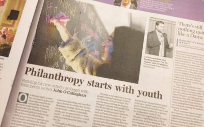 Philanthropy Can Start With The Young